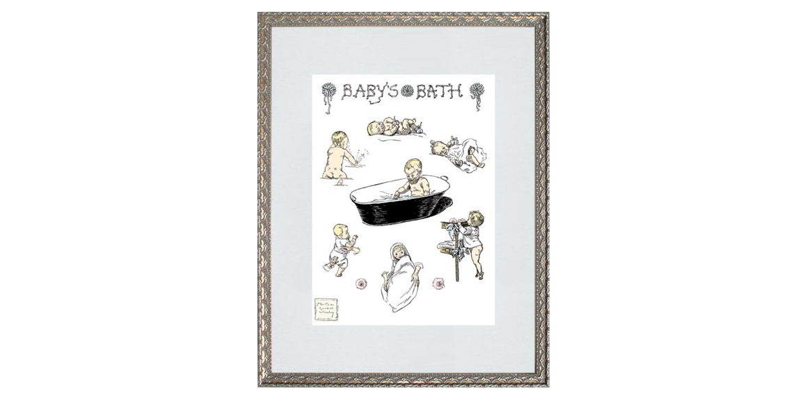 The Bottle Tree • Chocolate frame, ecru mat