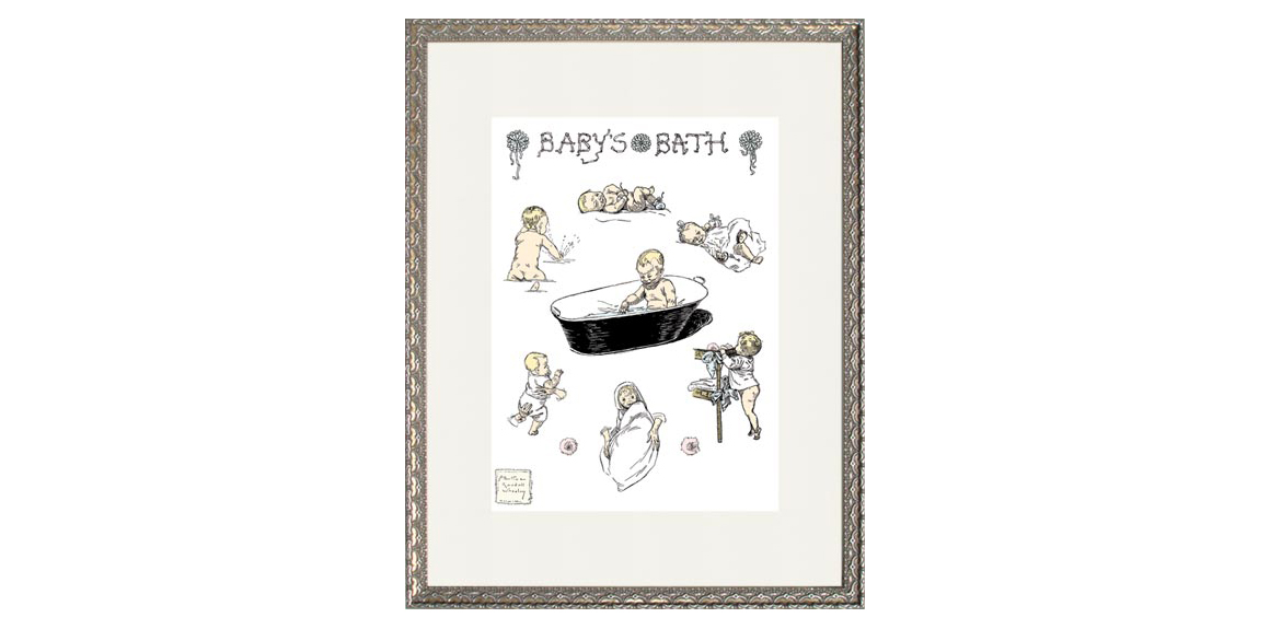 The Bottle Tree • Chocolate frame, ecru mat