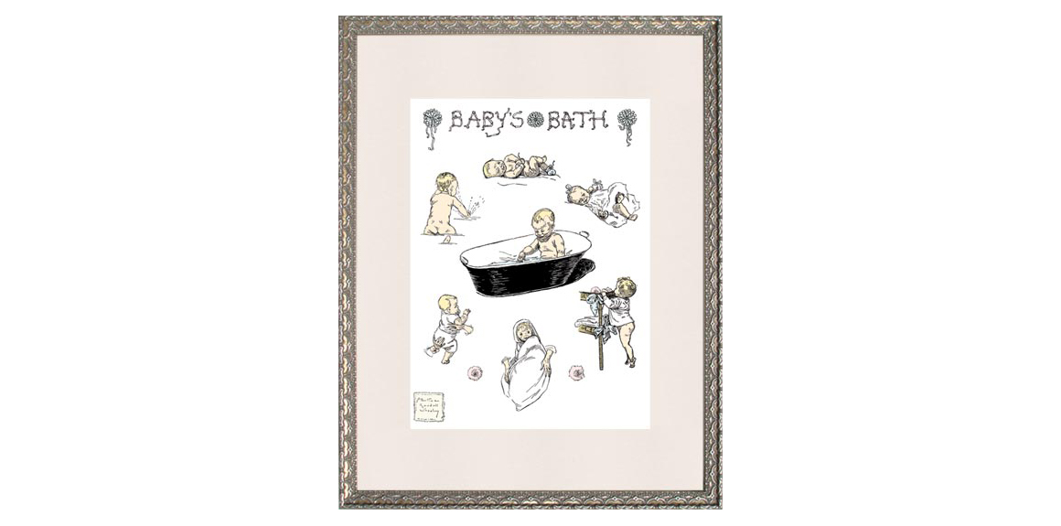 The Bottle Tree • Chocolate frame, ecru mat